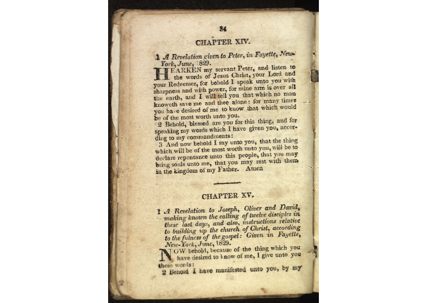 Historical Context and Background of D&C 18 | Doctrine and Covenants ...