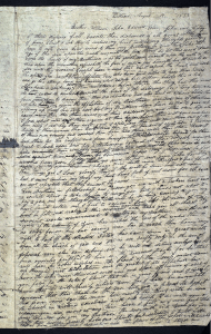 18 August 1833 letter in Joseph's hand