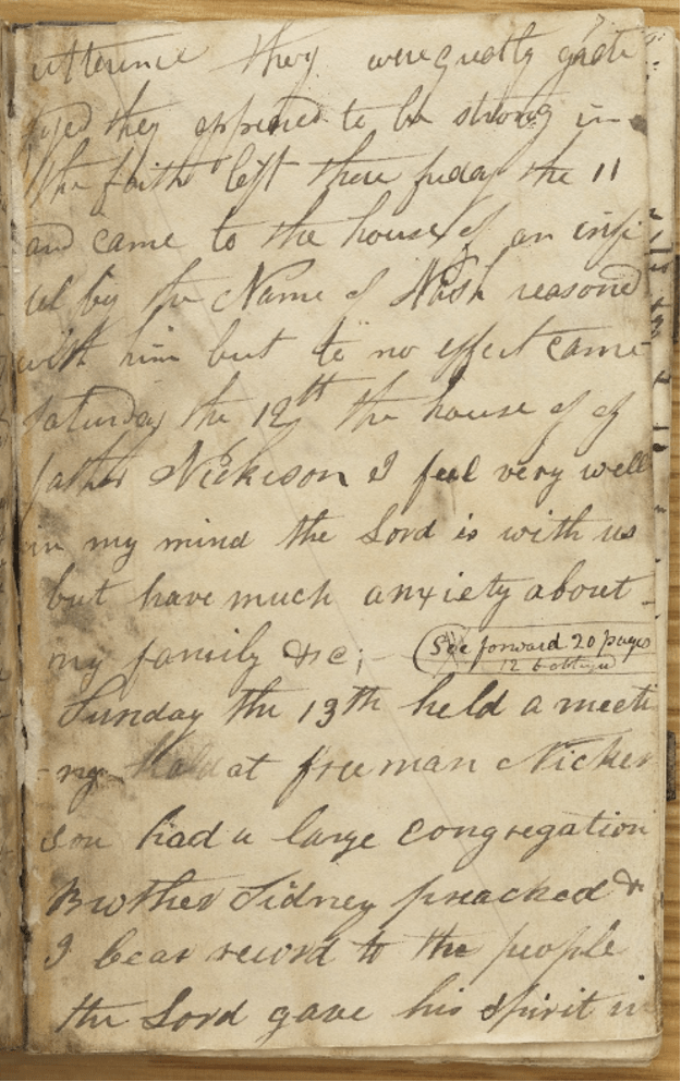 Joseph’s Oct 12, 1833 journal entry