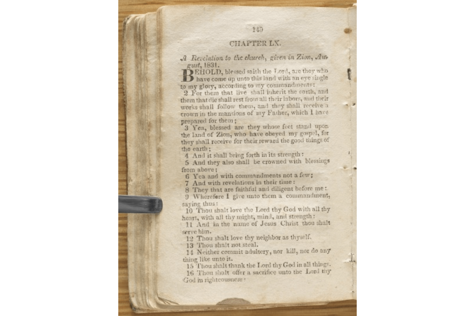Early Copy of D&C 59