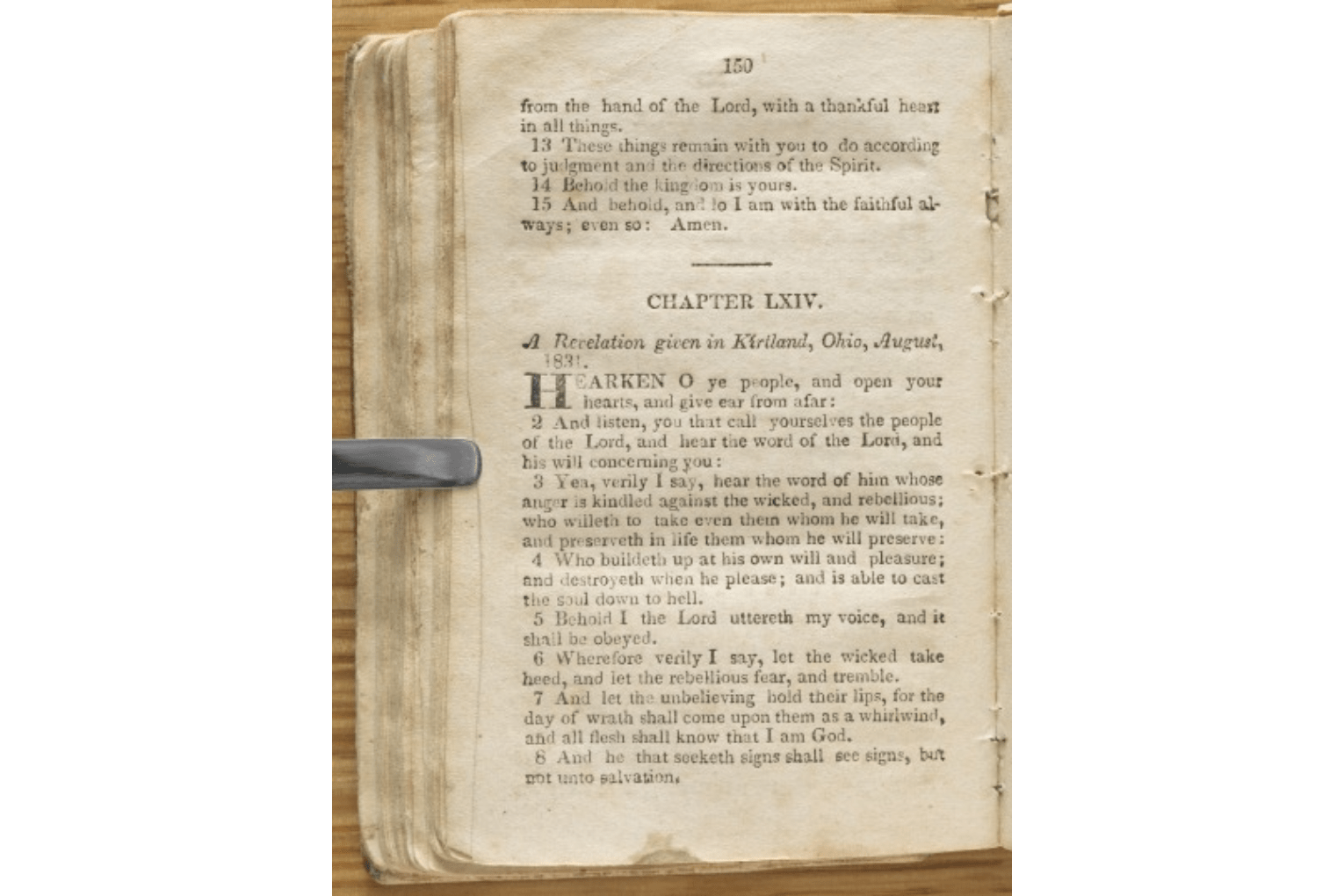 Early Copy of D&C 63