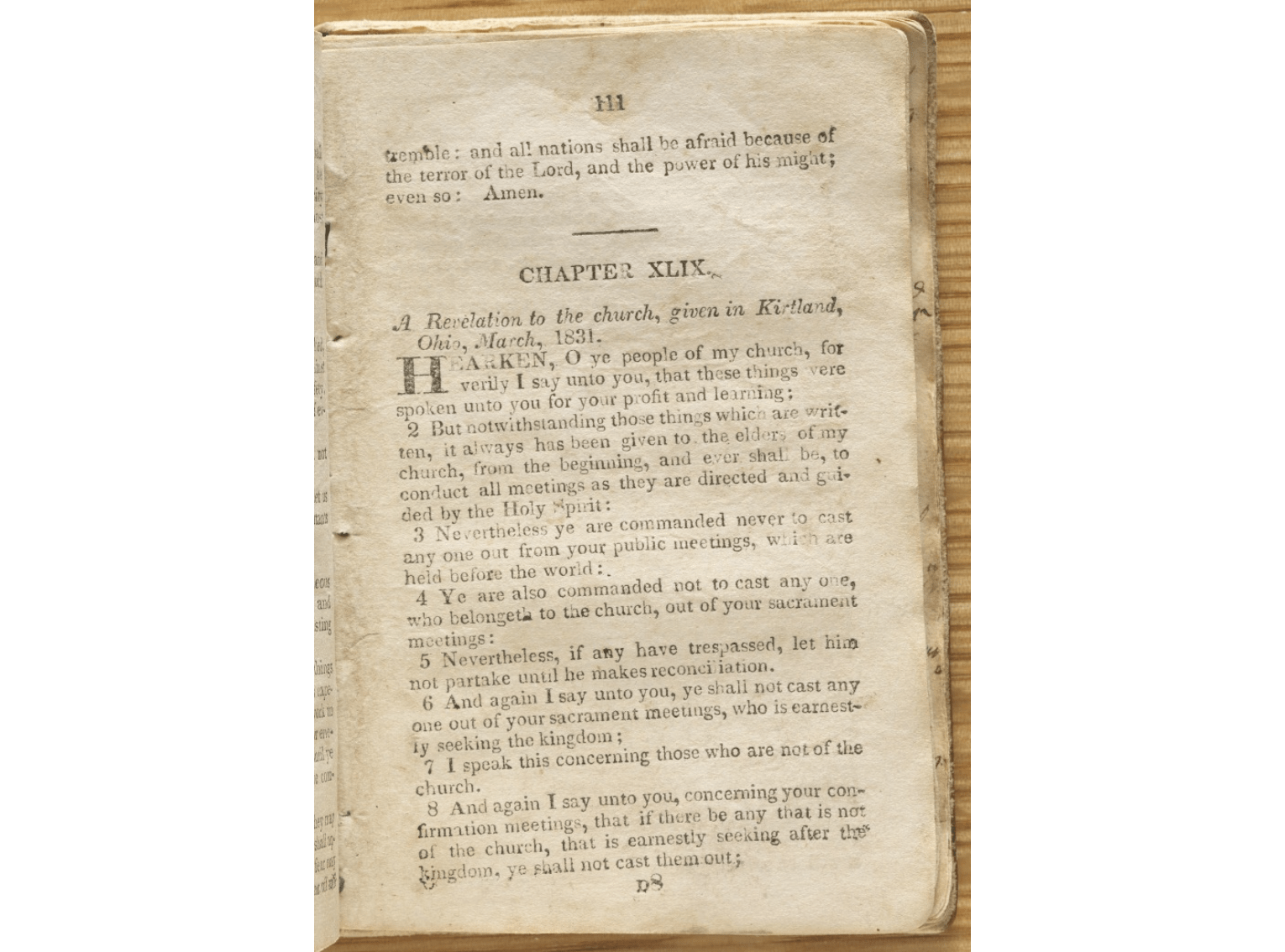 Early Copy of D&C 46