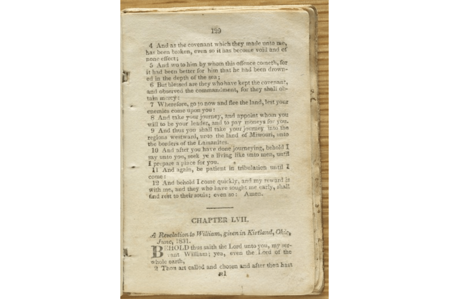 Early Copy of D&C 55