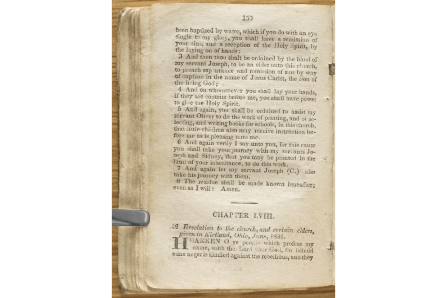 Early Copy of D&C 56